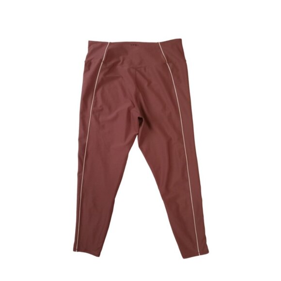 Abercrombie and Fitch YPB Rust Colored Plus Size 7/8 Leggings Women's XXL Long - Picture 2 of 12